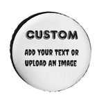 Custom Spare Tire Covers Add Your Own Personalized Text Name Message Image Waterproof Dust-Proof Universal Fits Tire for Jeep Trailer RV SUV